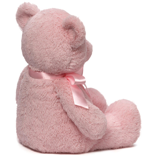 Baby GUND My First Teddy Bear, Ultra Soft Animal Plush Toy for Babies and Newborns, Pink, 18”