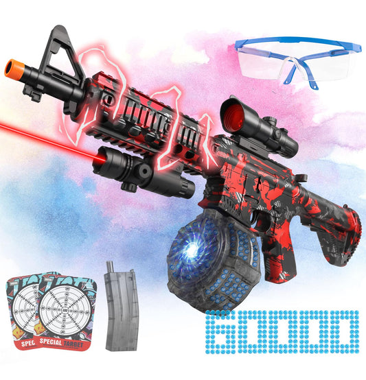 Large Electric Gel Splat Blaster, Automatic and Manual with 60,000 Gels