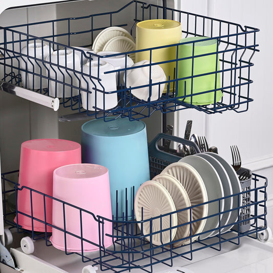 Tupperware Heritage Collection 10 Piece Nested Canister Set in Vintage Colors, Dishwasher Safe and BPA Free (5 Containers, 5 Lids)