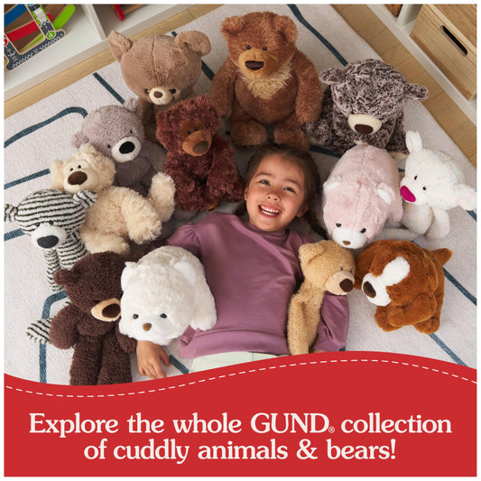 GUND Philbin Classic Teddy Bear, Premium Stuffed Animal for Ages 1 and Up, Chocolate Brown, 18”