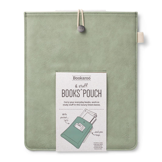 Bookaroo Book & Stuff Pouch Fern