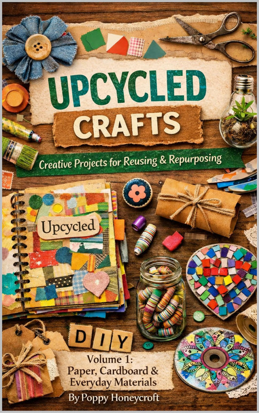 Upcycled Crafts: Paper, Cardboard, and Everyday Materials