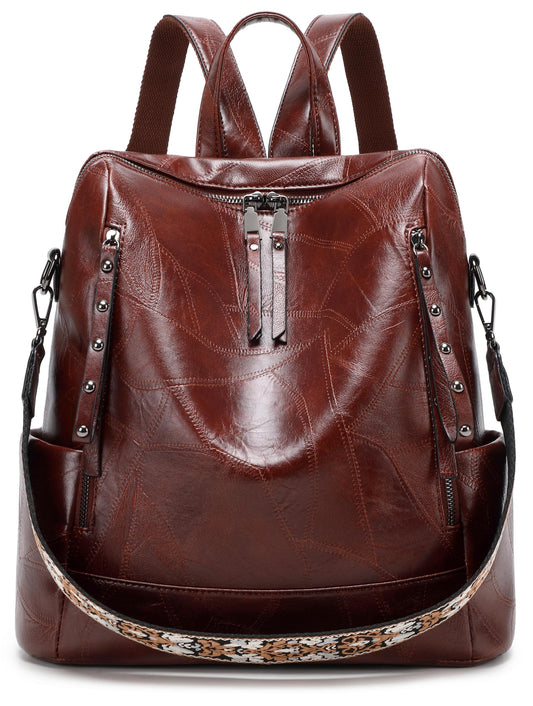 sqlp Fashion Backpack Purse for Women Vegan Leather Travel Back Pack Womens Designer Shoulder Bags