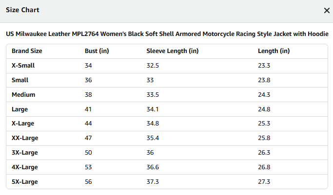 Milwaukee Leather MPL2764 Women's Black Soft Shell Armored Motorcycle Racing Style Jacket with Hoodie - Medium