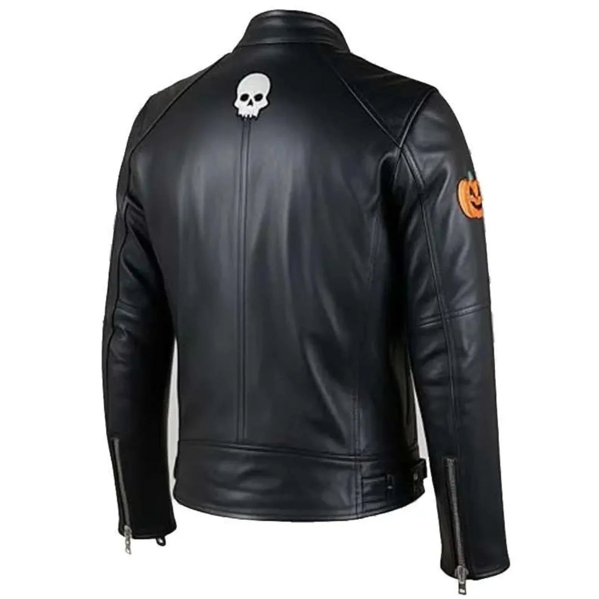 Sowachi Pazric - Men's Special Black Biker Leather Jacket