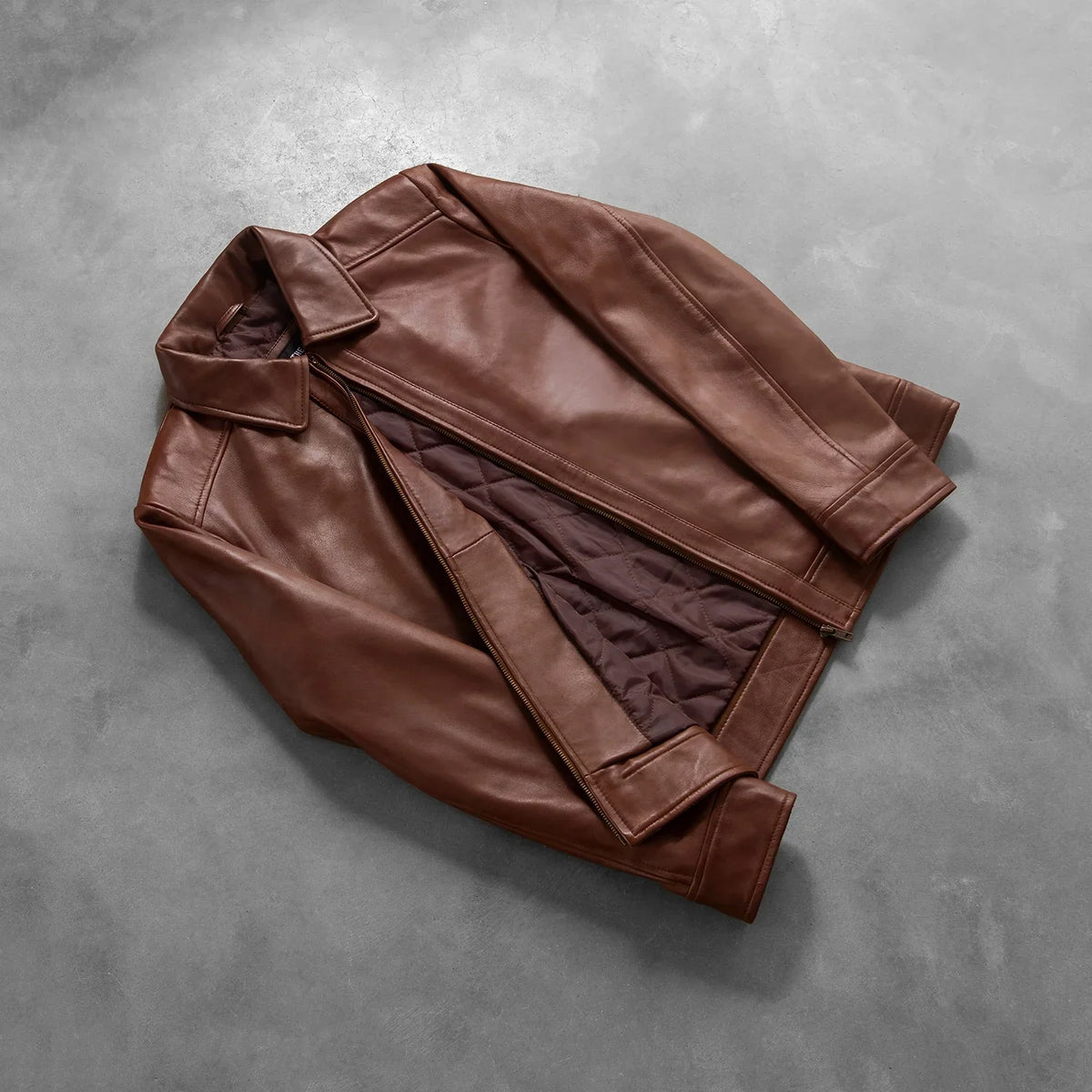 Sowachi [FS] Inferno Brown Leather Jacket