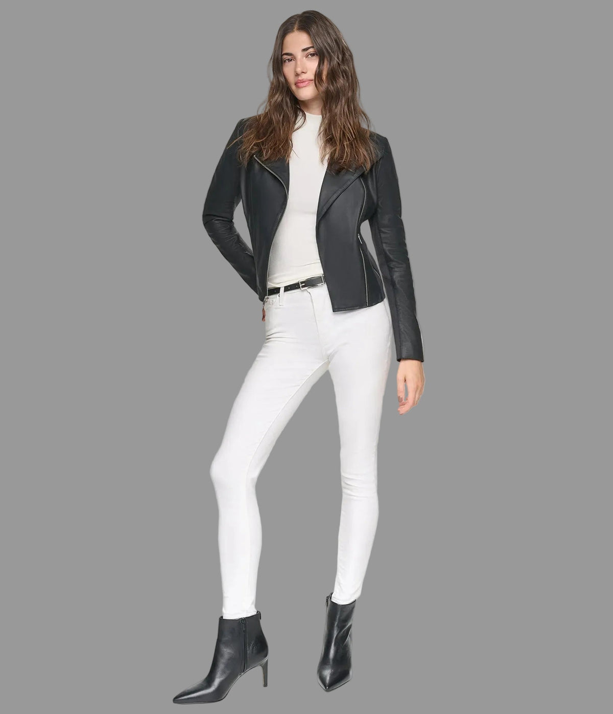 Felix Leather Moto Jacket