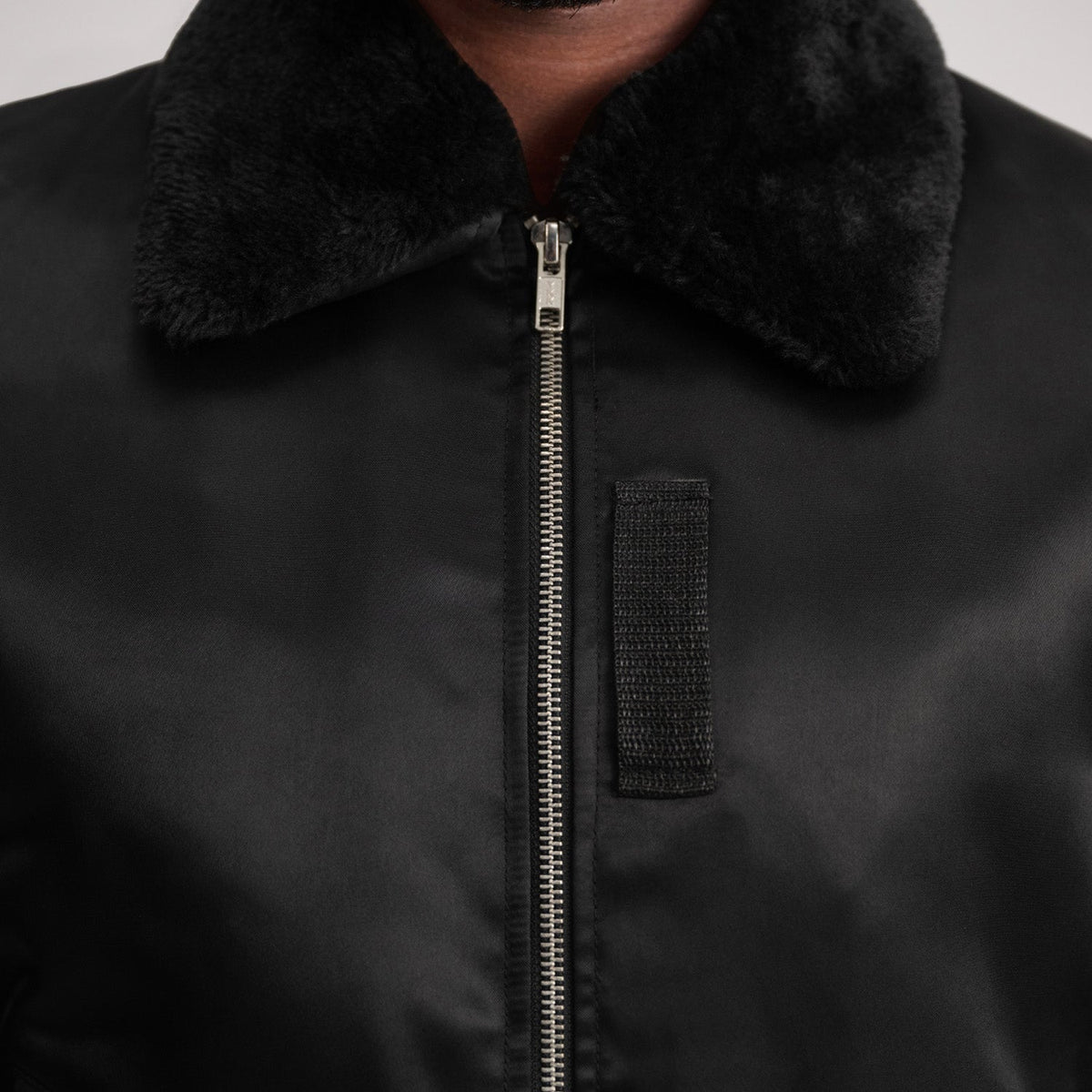 Sowachi Clyde B-15 Black Bomber Jacket