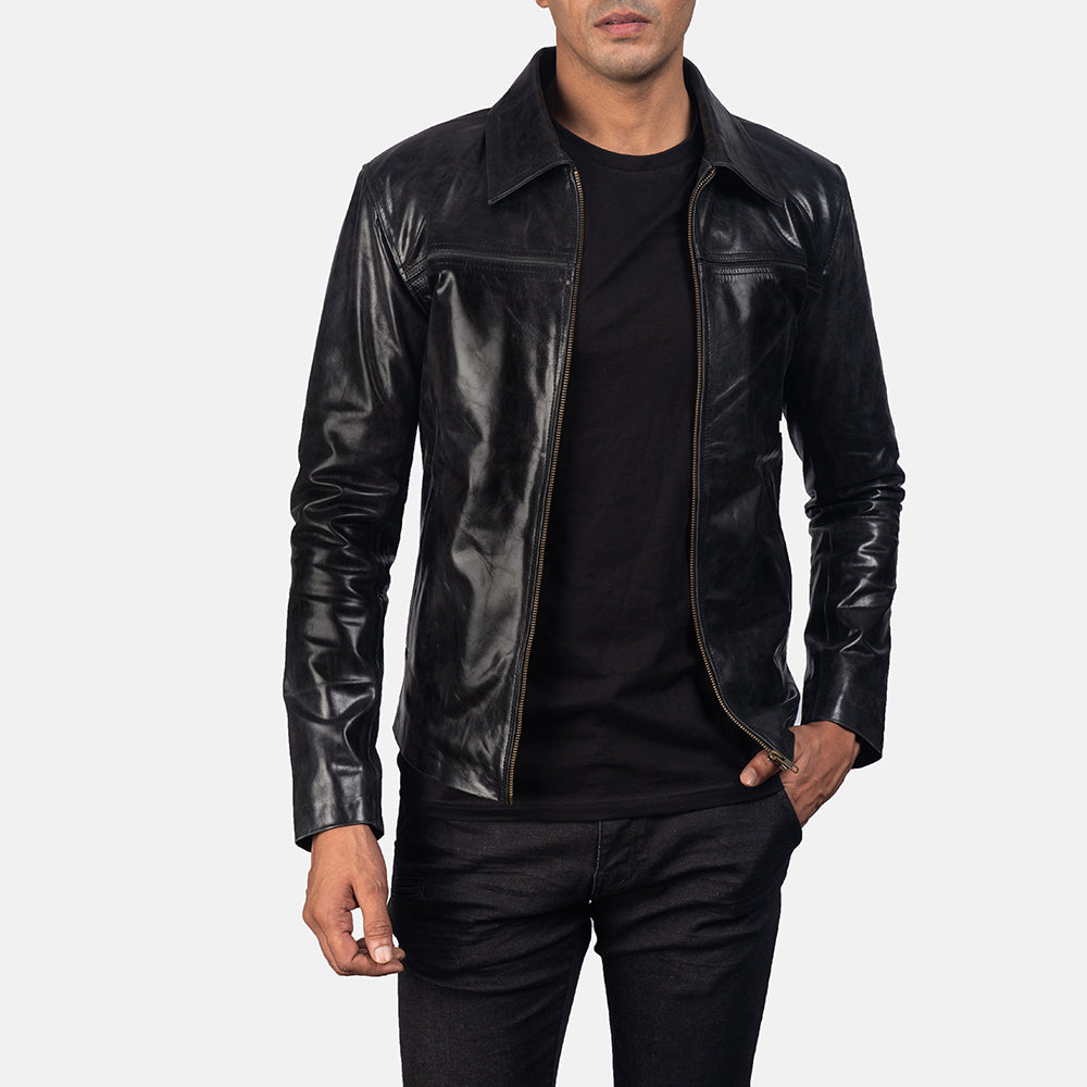 Sowachi [FS] Mystical Black Leather Jacket
