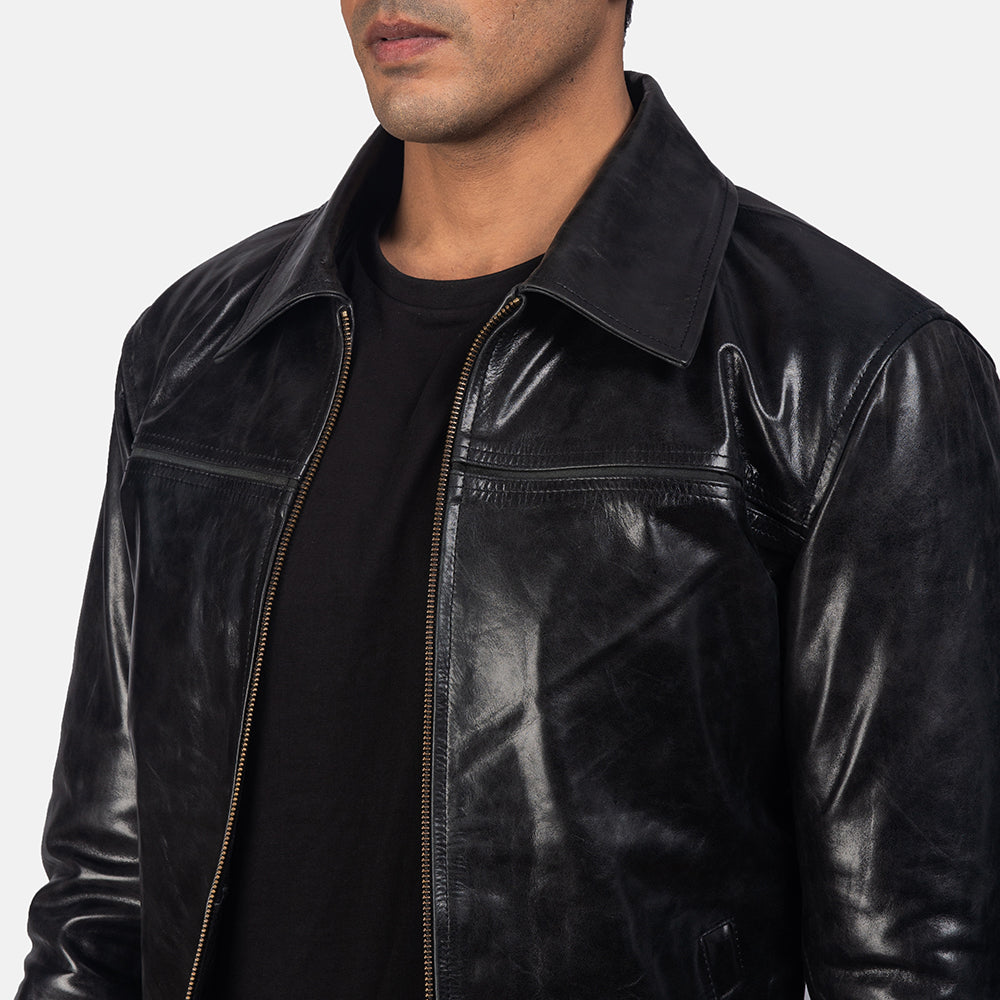 Sowachi [FS] Mystical Black Leather Jacket