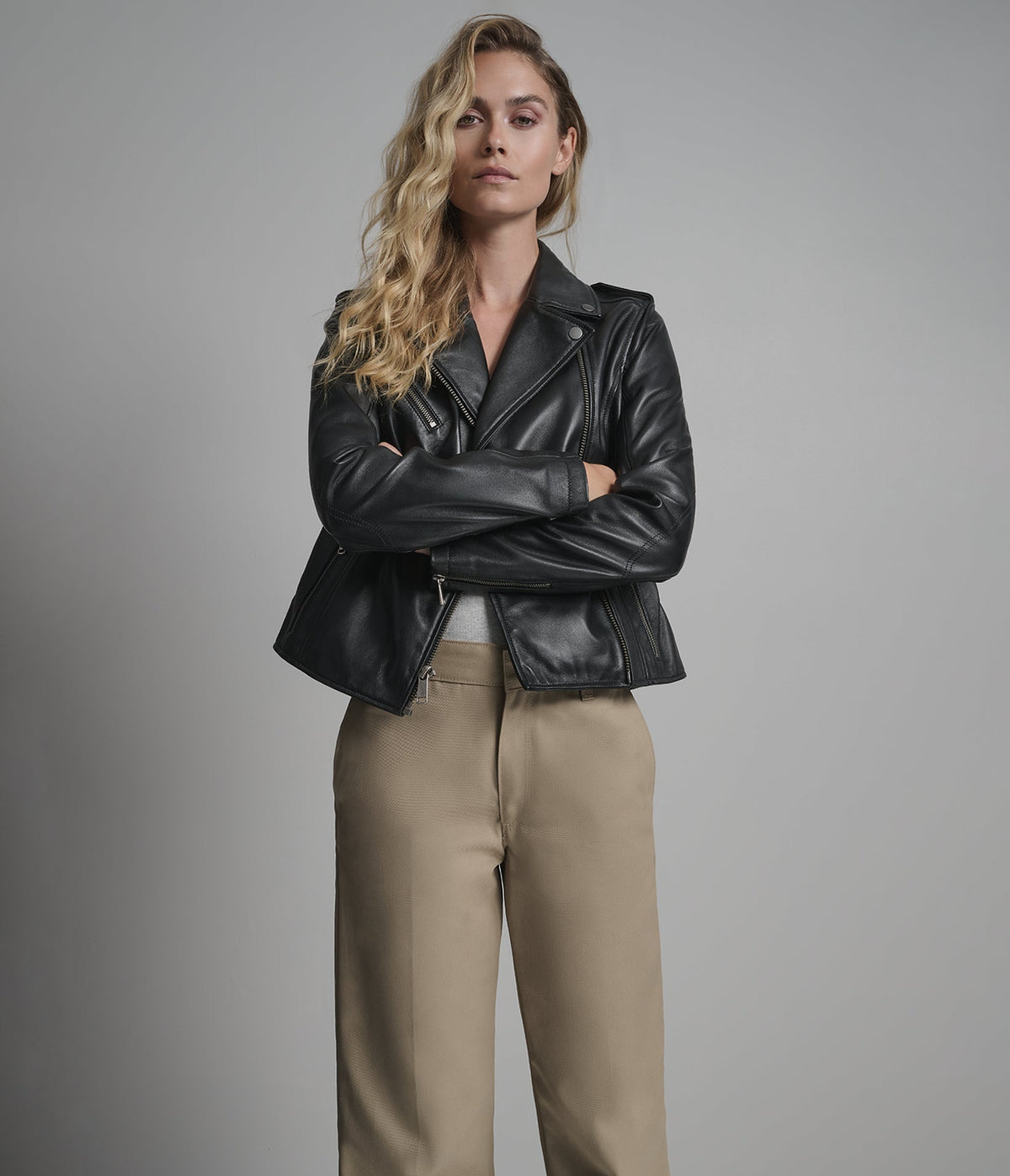 Madeline Quilted Moto Jacket