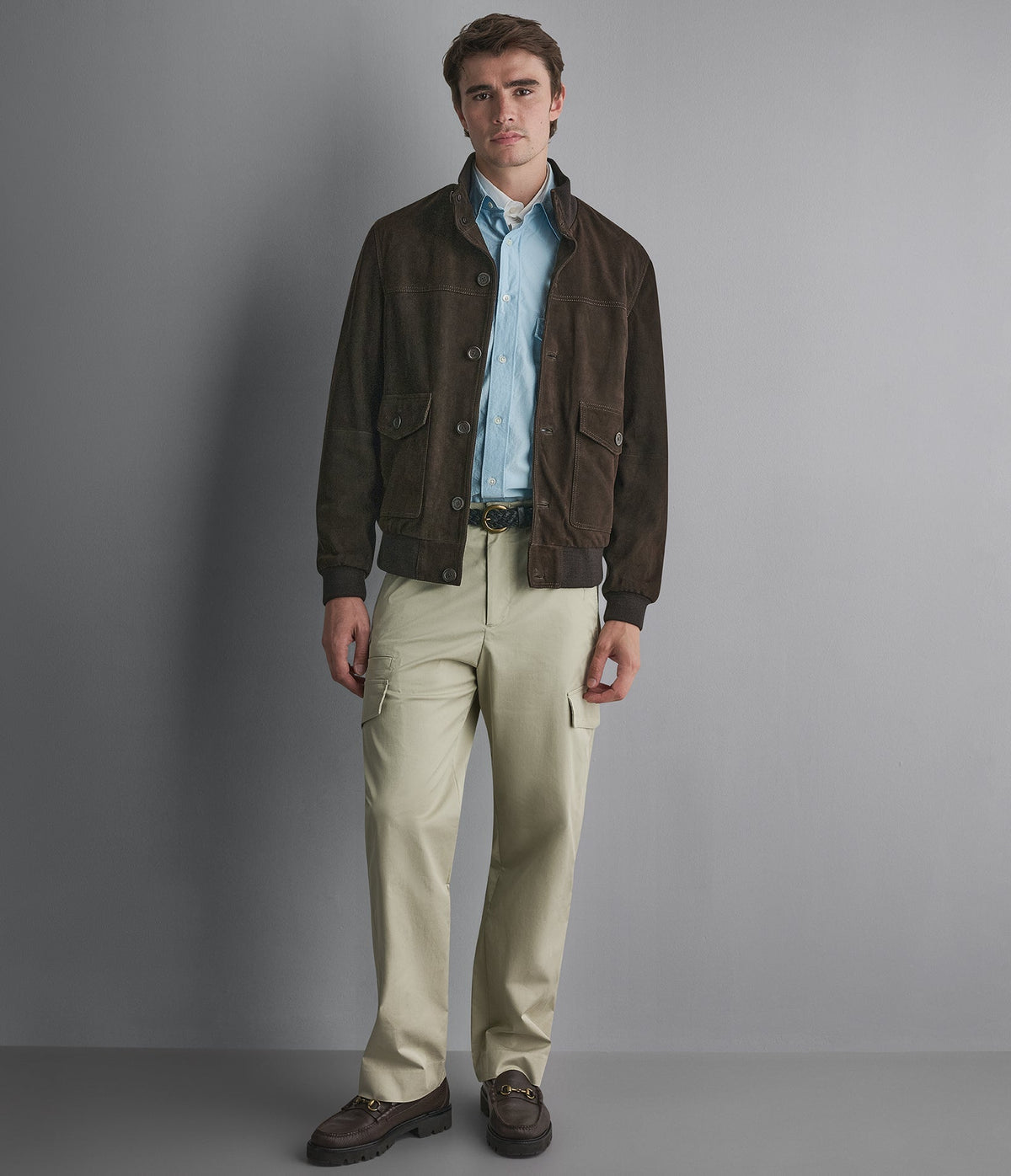 Vincent Suede Bomber