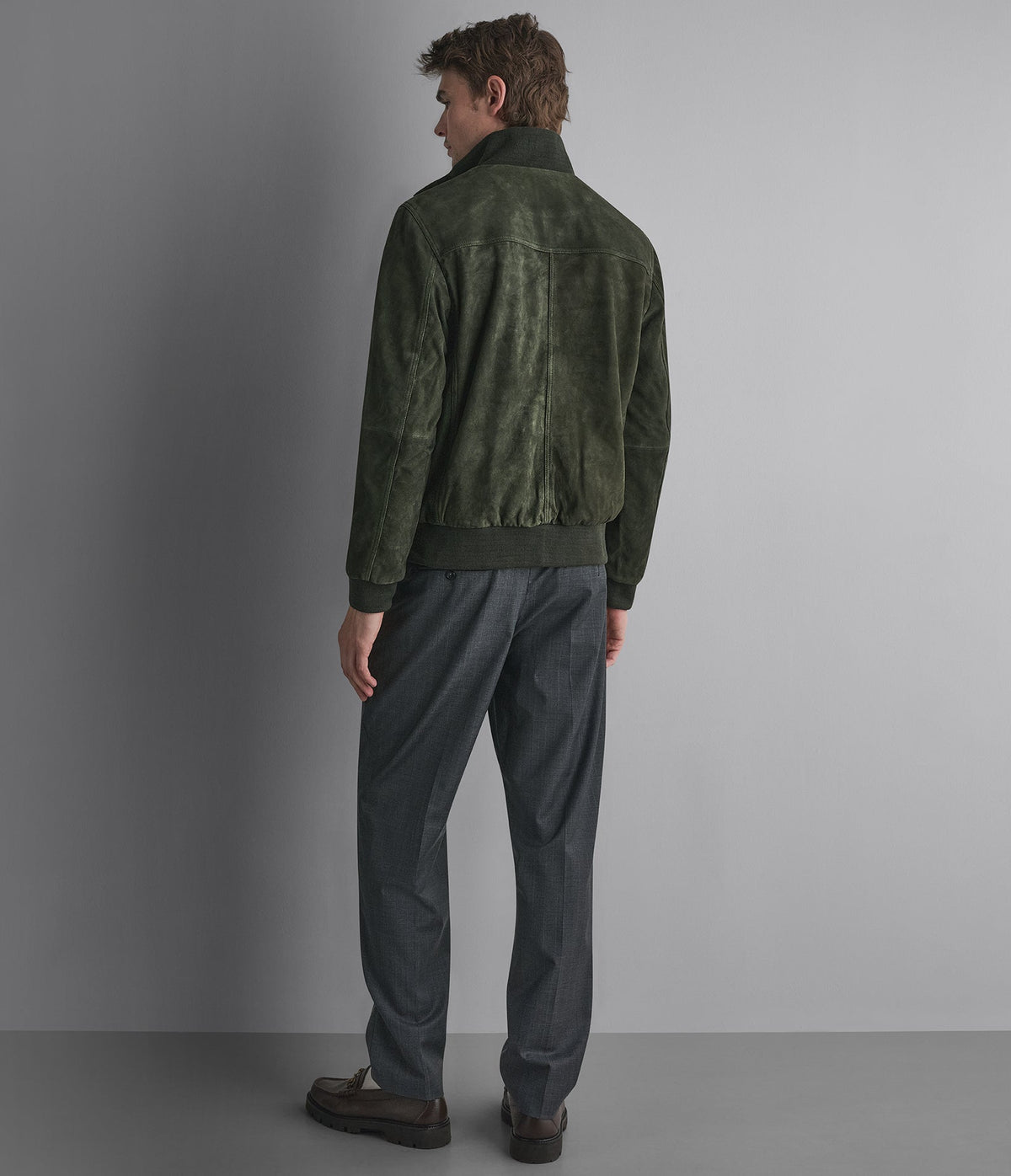 Vincent Suede Bomber