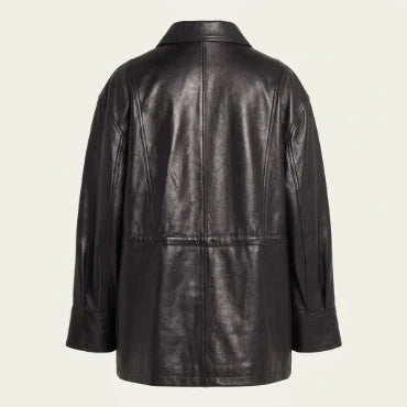 Sowachi Cavella - Women's Black Sheepskin Leather Jackets