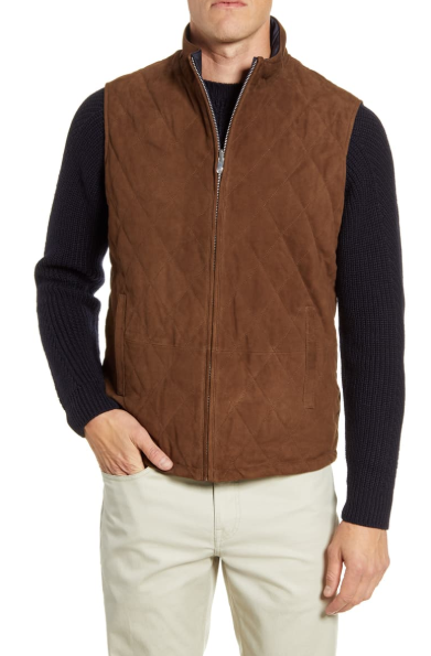 Reversible Suede Vest